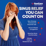 Boîte GenCare avec étiquette et information produit.