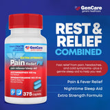 GenCare pilules 500 mg – analgésie rapide pour douleurs ordinaires.