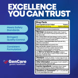 GenCare pilules nuit : format pratique pour la maison et les déplacements.