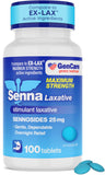 GenCare Senna 25 mg – comprimés nocturnes favorisant une digestion régulière pendant le sommeil.