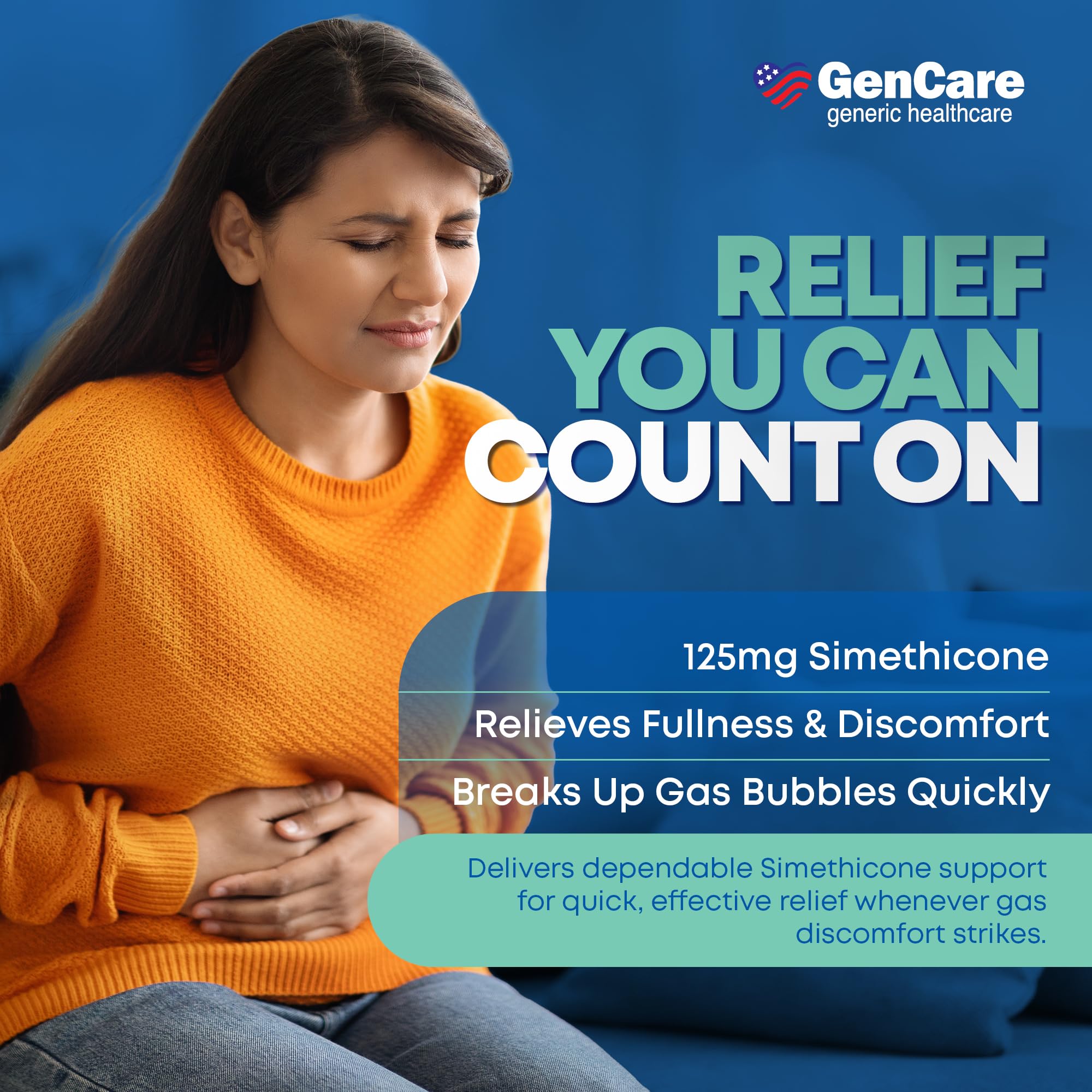 GenCare gélules molles — forme douce facilitant l'ingestion et le confort