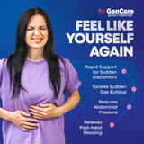 GenCare utilisation familiale, solution pratique pour gaz et ballonnements.