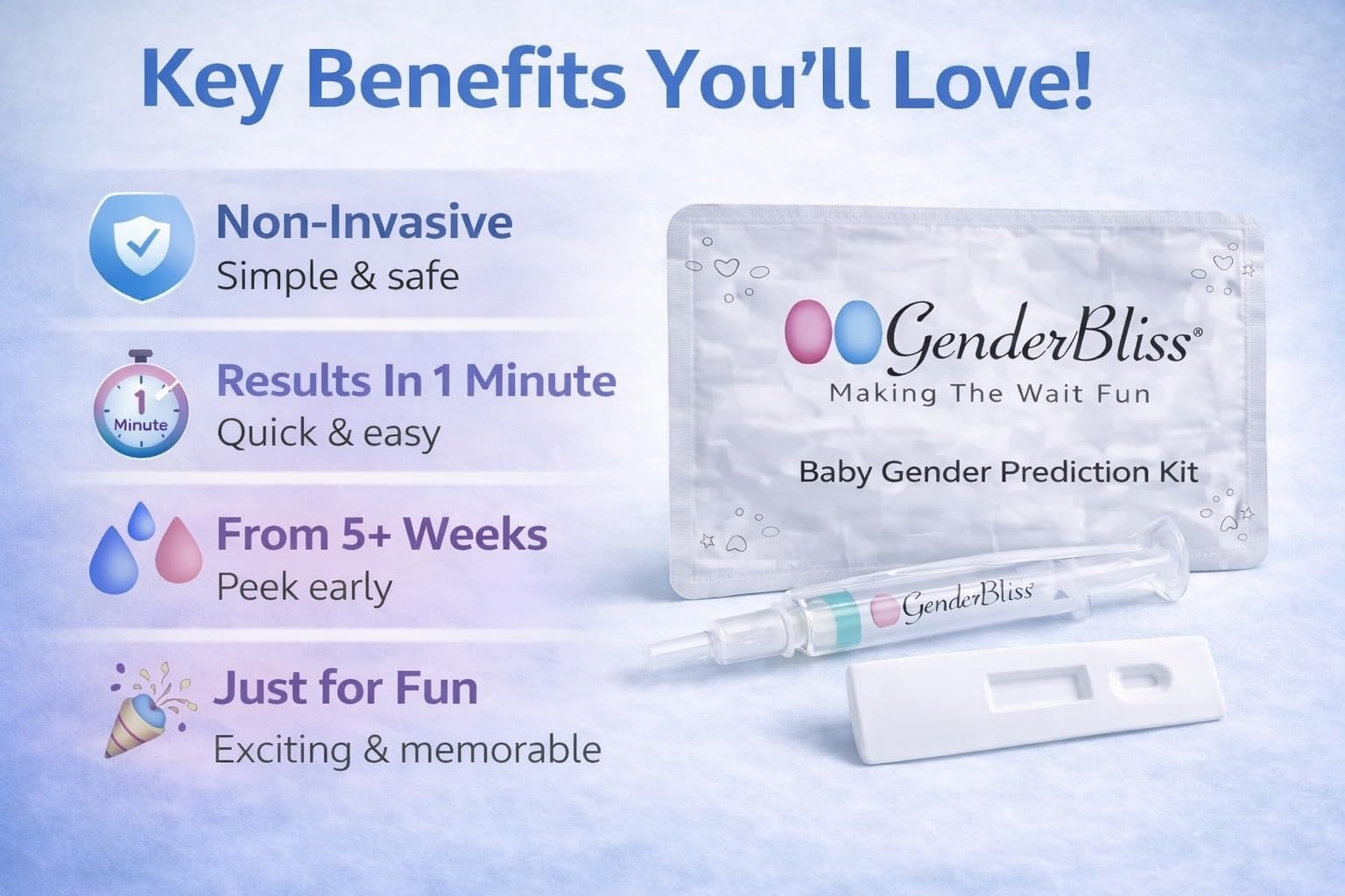 GenderBliss-utilisation-urine-seulement : test non invasif basé sur l’urine uniquement