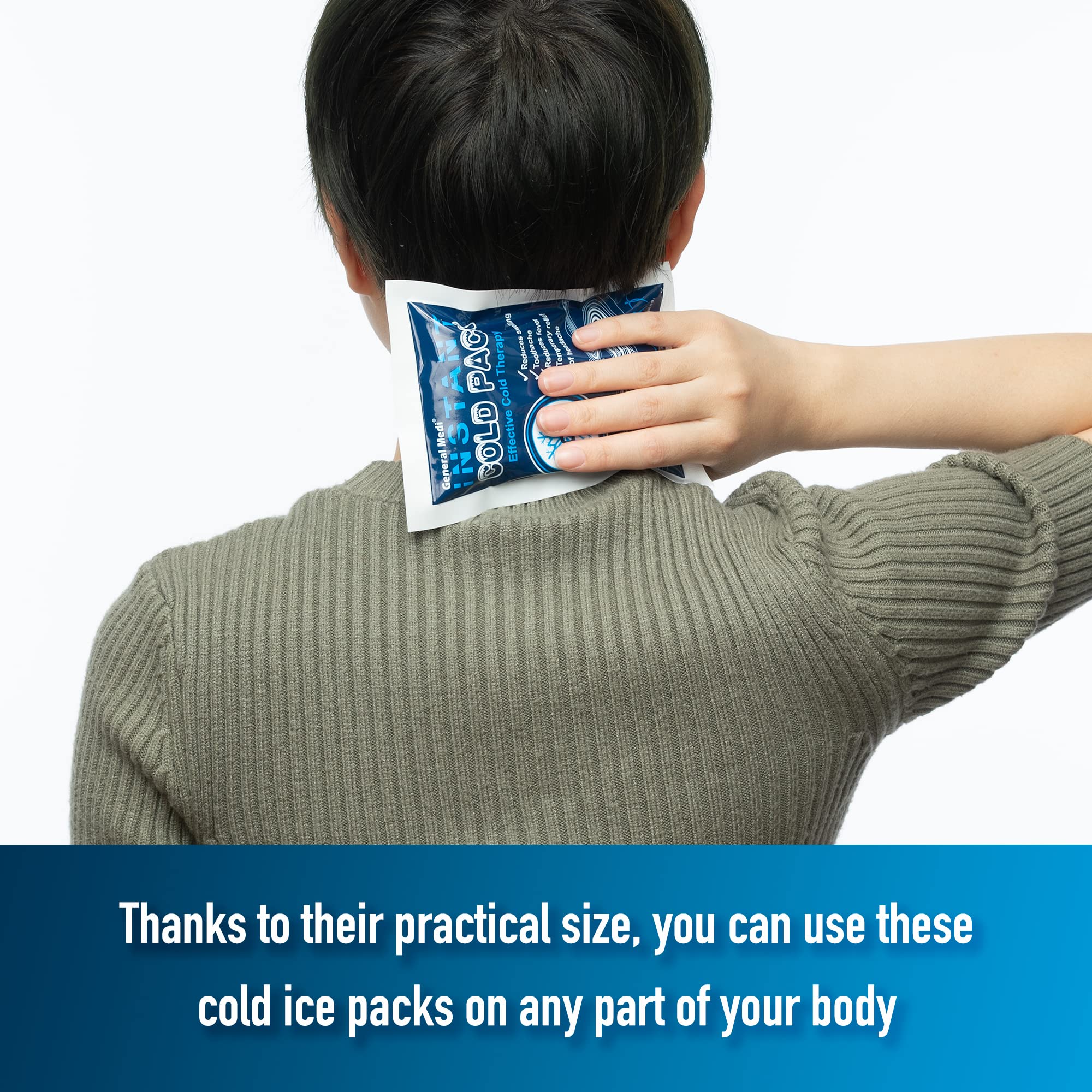 General Medi qualité supérieure glace jetable: utilisation sûre et fiable.