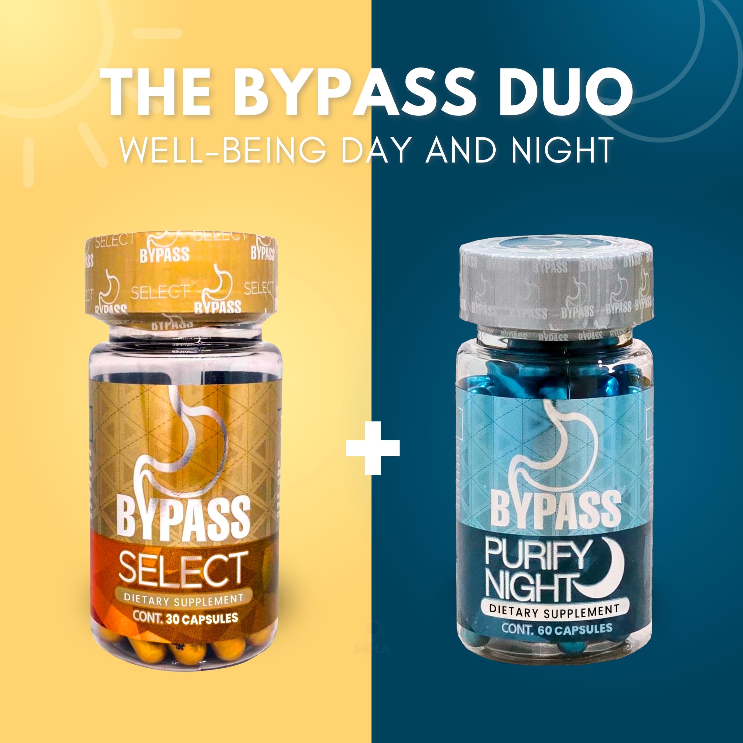 Generic Bypass Purify: capsules jour, soutien léger du métabolisme et énergie stable.