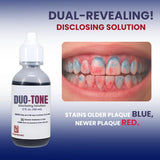 Generic Dental Duo-Tone Tutti Frutti, étiquette colorée et saveur fruitée
