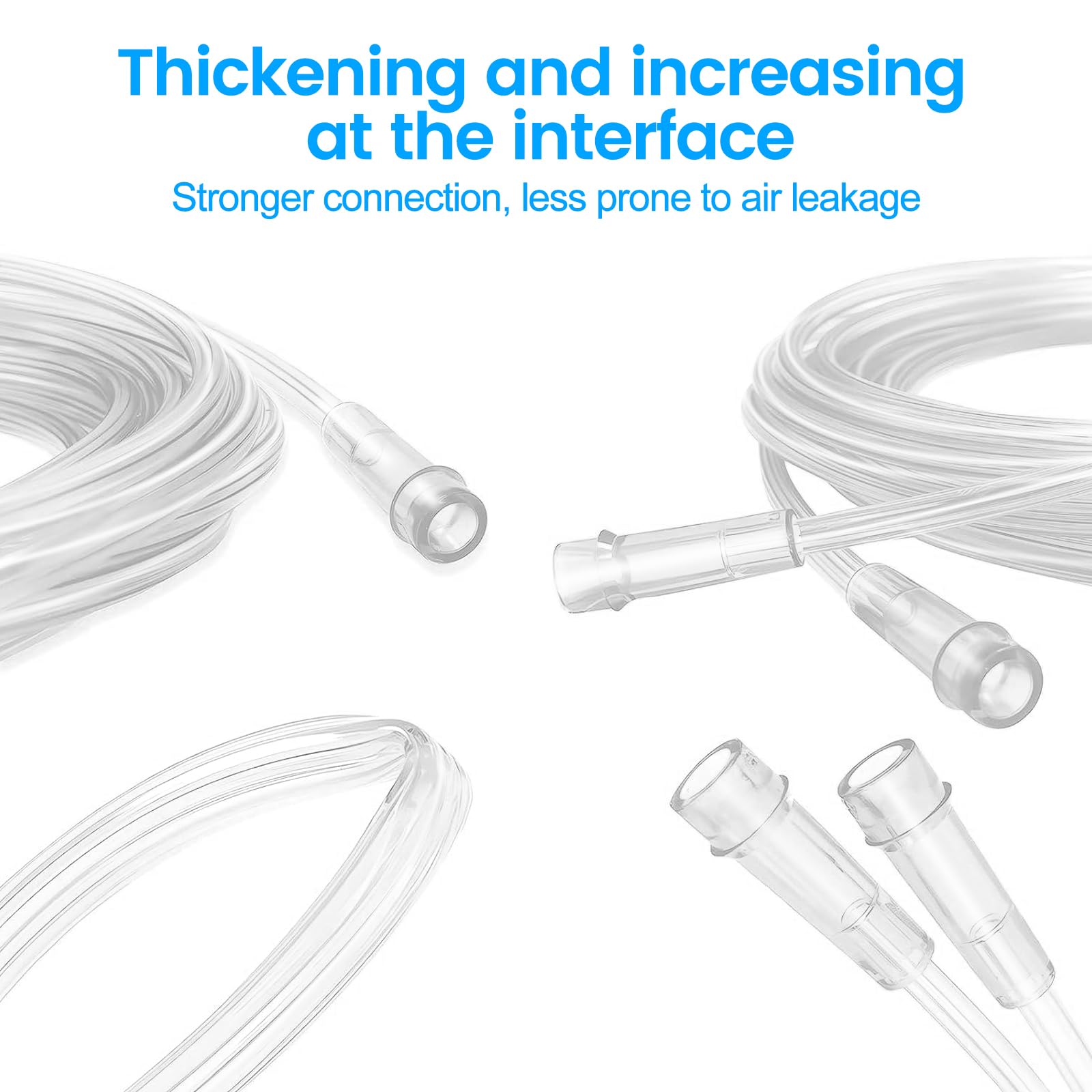 Tube Generic transparent pour monitoring du flux d oxygène