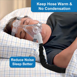 Generturbo protection-chat-morsure protège le tuyau CPAP des chats et prolonge sa durée.