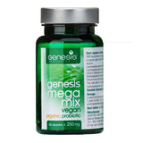 Genesis Laboratories probiotique Bio Megamix 250 mg en capsules pour soutien digestif quotidien