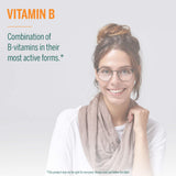 Genestra Brands Active B Complex tableau nutritionnel: aide à comparer les options de suppléments.