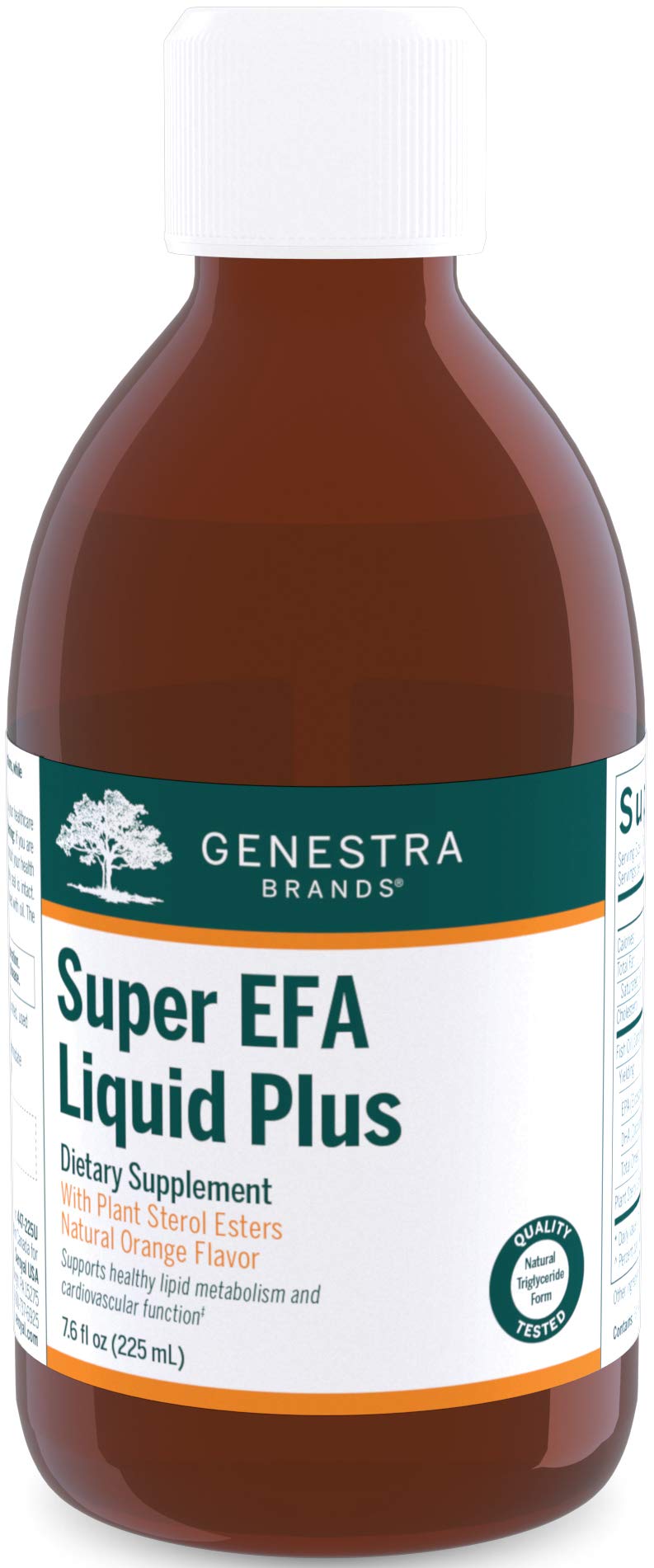 Genestra Super EFA Liquid Plus, bouteille, peut soutenir le métabolisme des lipides