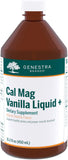 Genestra Cal Mag Vanille bouteille: soutien osseux potentiel et pratique à utiliser.