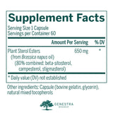 Genestra Col-Sterol – Gélules faciles à prendre, aide potentielle pour maintenir des niveaux lipidiques équilibrés.