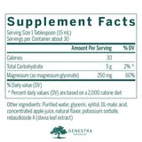 Genestra Magnésium Glycinate Liquide – gouttes faciles à doser pour le quotidien.