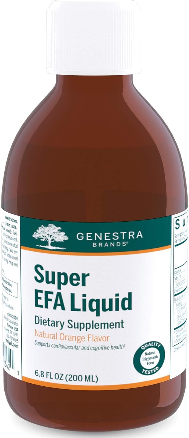 Genestra Super EFA Liquide, verre-dose utilisé pour mesurer la dose