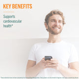Utilisation quotidienne des capsules Genestra Ubiquinol 100 mg pour un entretien énergétique.