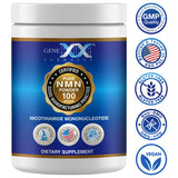 Sans PVP Genex NMN, choix plus naturel pour la poudre.