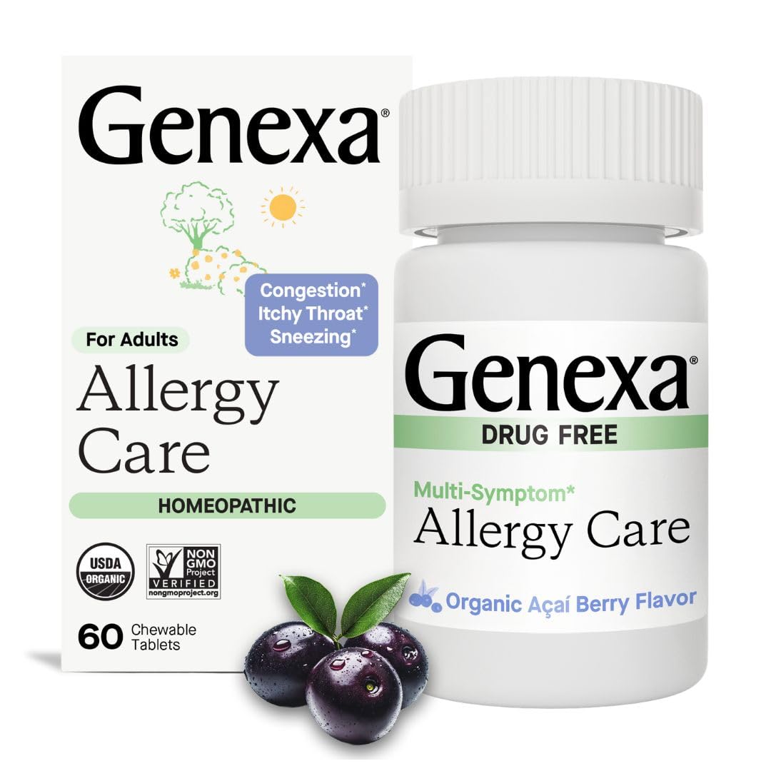 Genexa Allergy Care comprimé à mâcher saveur acai bio prêt à l'emploi