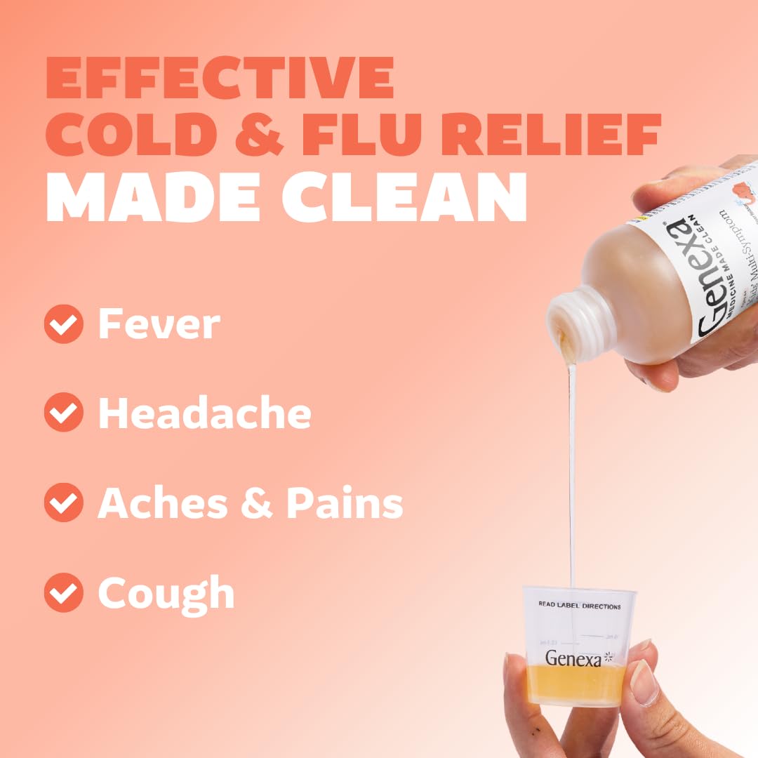Étiquette Genexa sans colorants et sans additifs artificiels.