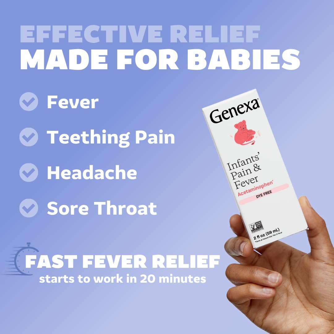 Genexa Infants' – sans colorants artificiels, confort digestif.