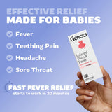 Genexa Infants' – sans colorants artificiels, confort digestif.