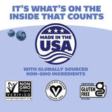 Genexa Infants' – sans gluten, vegan et non-OGM.