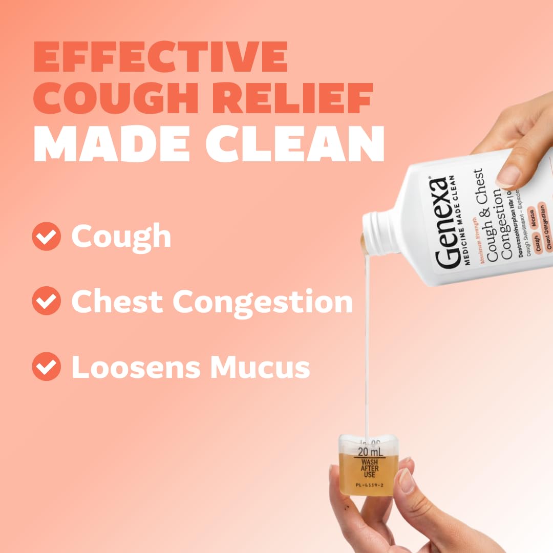 Genexa ingrédients sans alcool et allergènes, formulation plus sûre