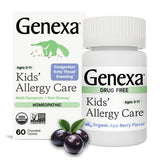 Genexa Kids Allergy Care: bouteille pratique pour soulager les allergies chez les enfants.