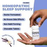 Genexa Sleepology comprimés doux vanille lavande favorisant le repos