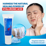Gengigel : application sur gencives irritées offrant un confort durable.