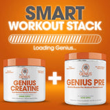 Genius Brand Creatine – saveur pomme verte, goût agréable en shake quotidien.