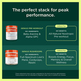 Genius Creatine: préparation rapide sans arômes pour chaque boisson.