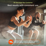 Genius Electrolytes : ingrédients naturels, sans gluten ni sucre ajouté.