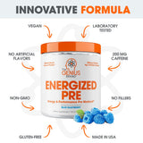 Genius Energized arôme naturel, sans édulcorants artificiels.