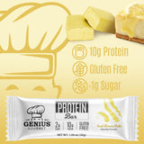 Barre Genius Gourmet texture moelleuse, collation rapide et rassasiante.