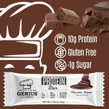 Barre Genius Gourmet vanille rêve, douceur protéinée pour la pause.