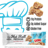 Genius Gourmet barre protéinée, sans sucre ajouté pour savourer sans compromis.