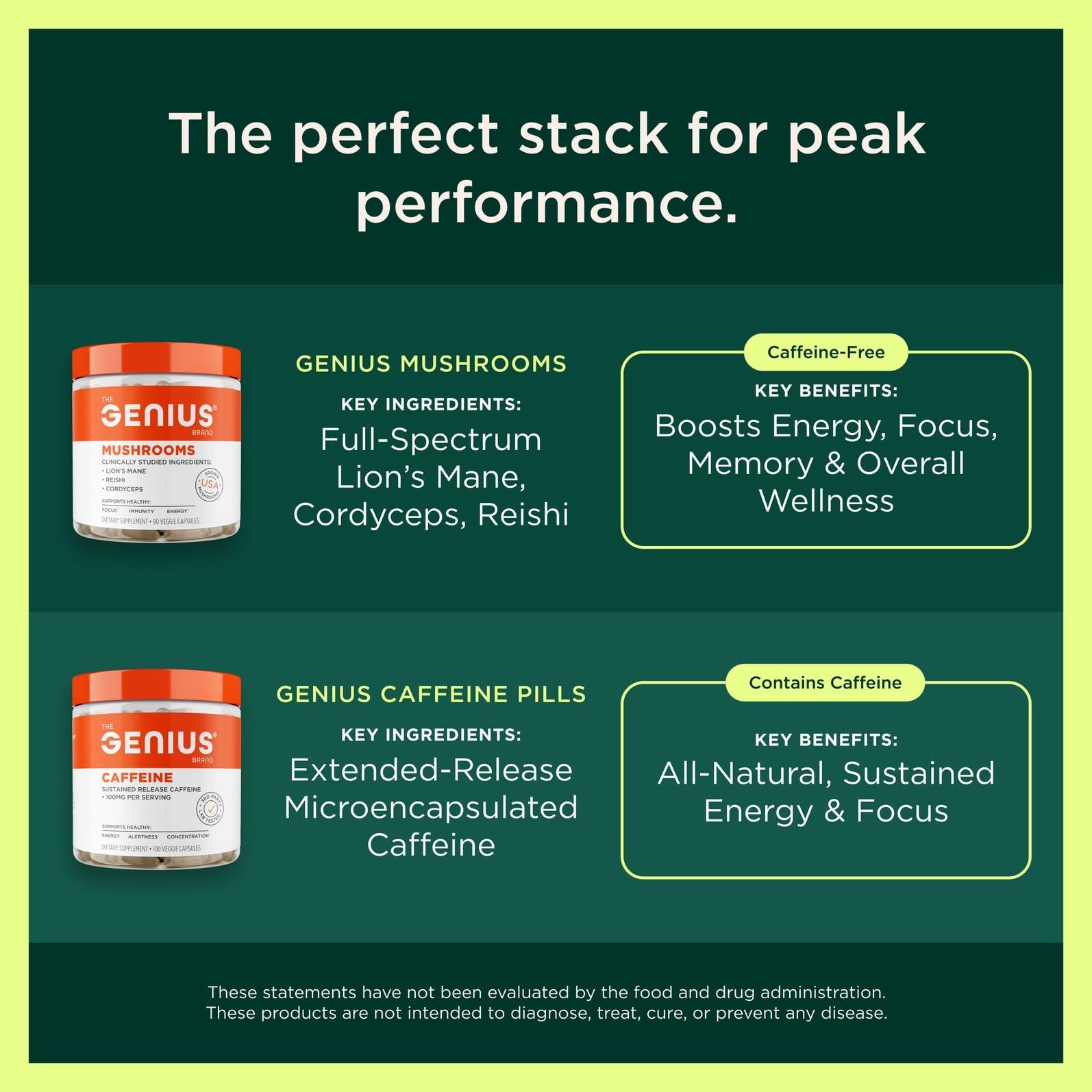 Genius Hydrate — cuillère-dose pour 50 portions.