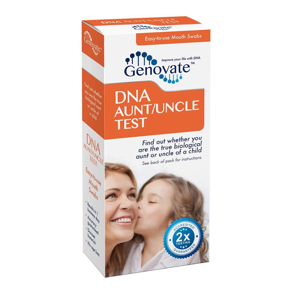 Genovate kit-dna tante-oncle prêt à évaluer une relation potentielle.