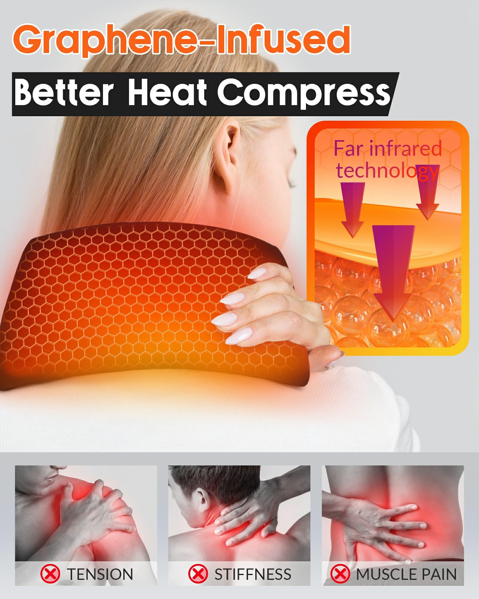 Genovega écharpe chauffante cadeau parfait pour les proches sensibles au froid.