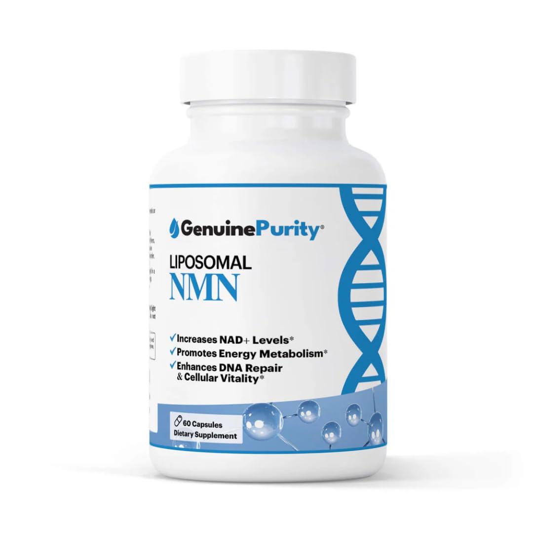 GenuinePurity NMN 250mg flacon : soutien énergie cellulaire au quotidien