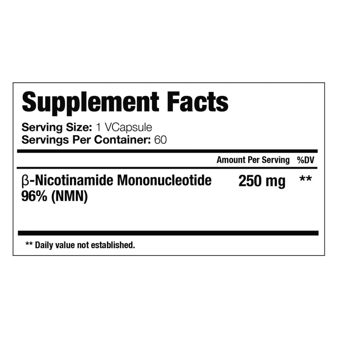 GenuinePurity NMN capsules : encapsulation liposomale pour meilleure absorption