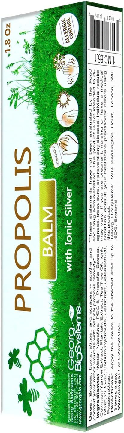 Georg BioSystems Propolis Balsam – emballage compact et pratique, prêt à emporter.