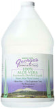 George's Aloe Vera distillée – bouteille frontale, hydratation douce et neutre