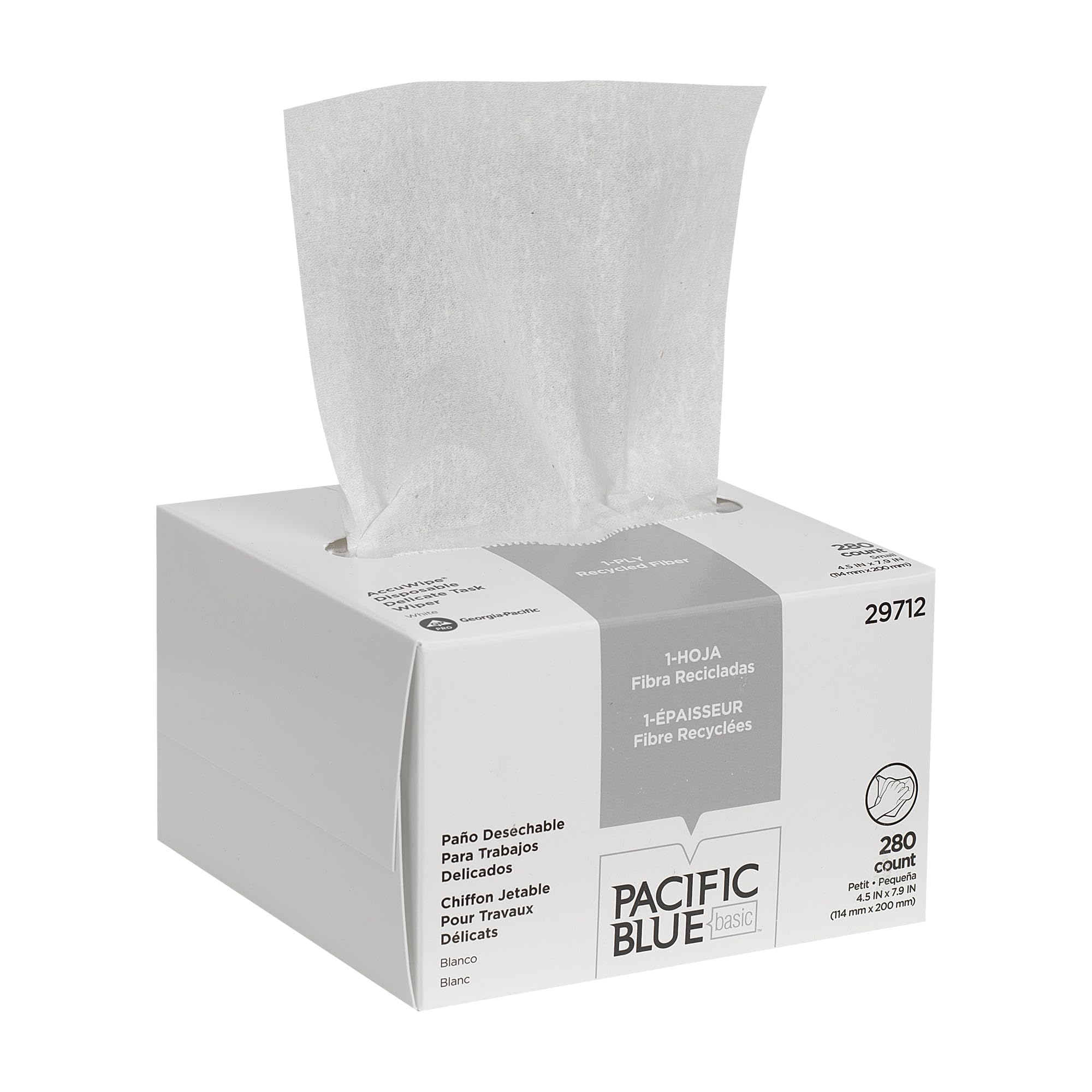 AccuWipe lingette absorbante et douce pour surfaces délicates et lentilles.