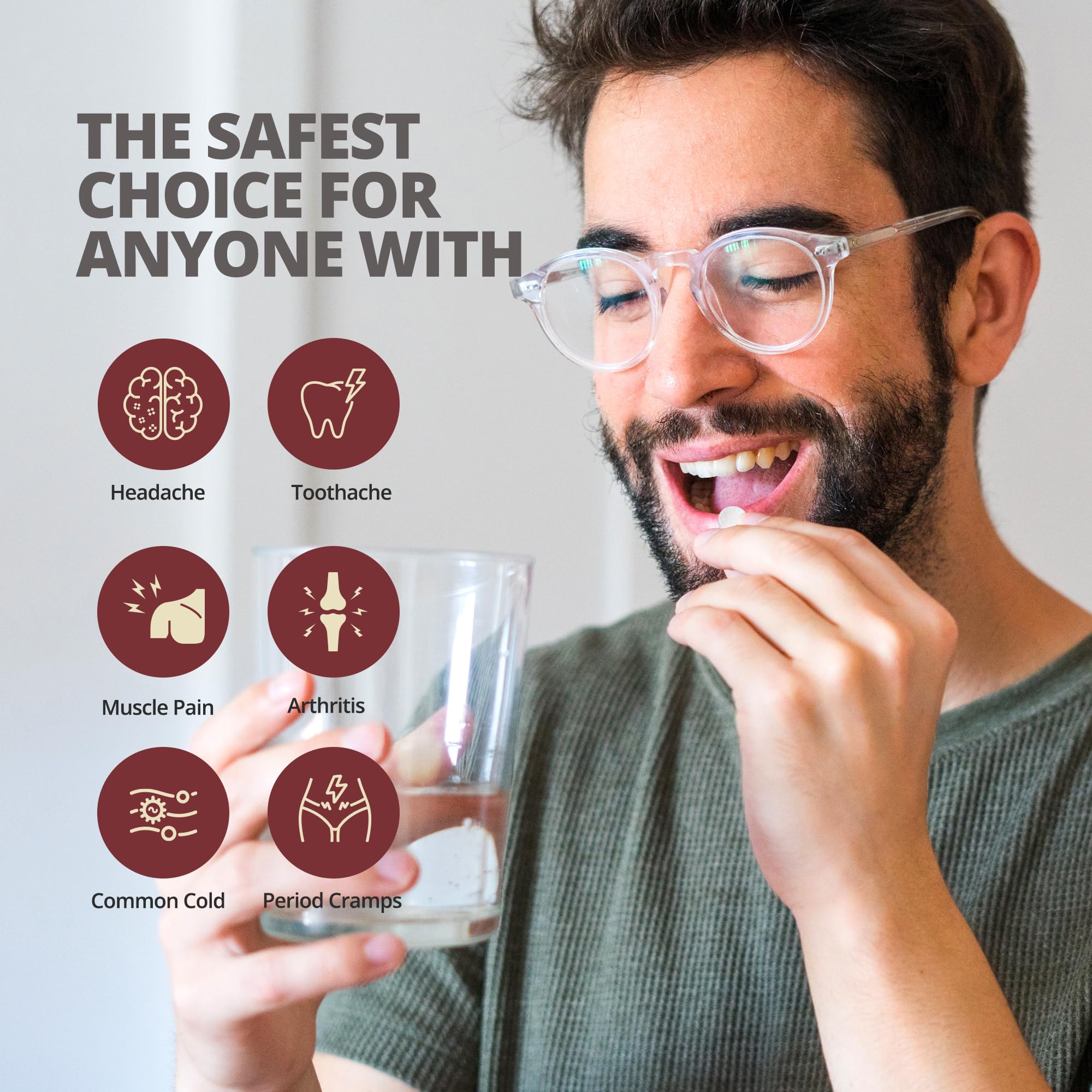 GeriCare aspirine 325 mg: flacon pratique pour une utilisation familiale au quotidien.