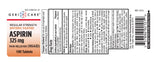 Aspirine entérique GeriCare 325 mg — formulation entérique pour absorption intestinale plus sûre.