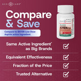 Usage en déplacement avec GeriCare 81 mg comprimés à mâcher.