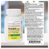 GeriCare Bisacodyl blister, emballage sous blister sûr et hygiénique
