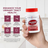 GeriCare Cranberry, dosage quotidien recommandé pour une utilisation pratique.